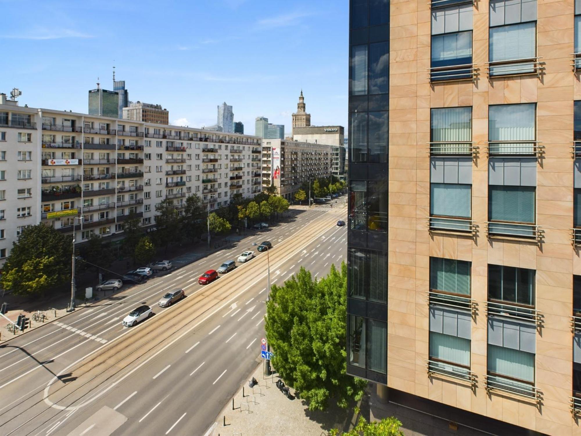 City Center Apartments Hoza By Noclegi Renters 华沙 外观 照片