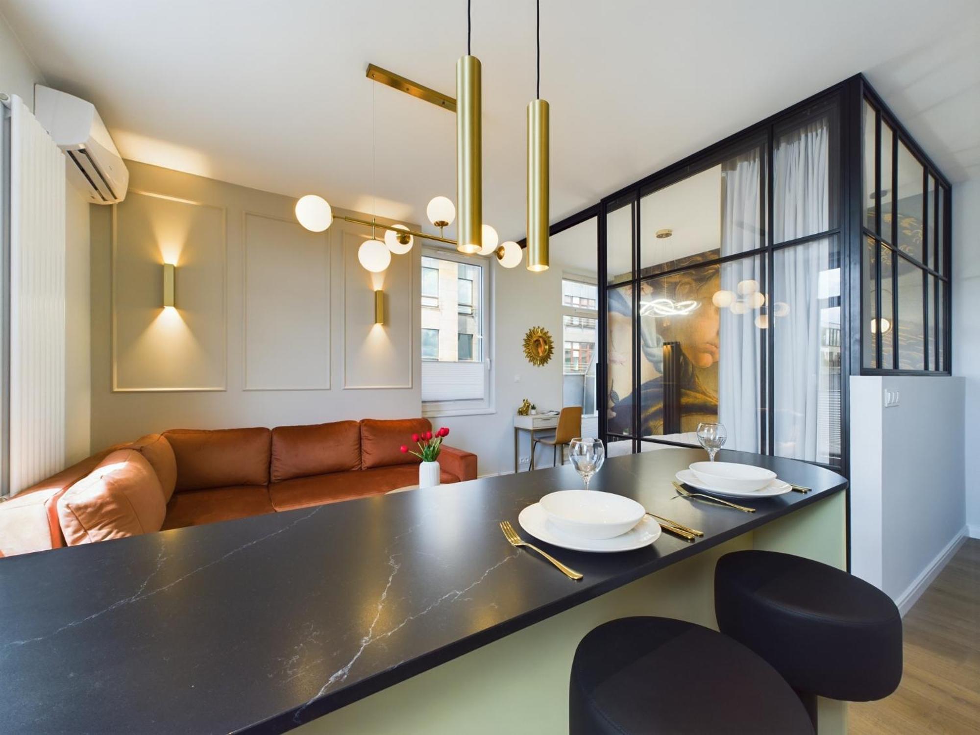 City Center Apartments Hoza By Noclegi Renters 华沙 外观 照片