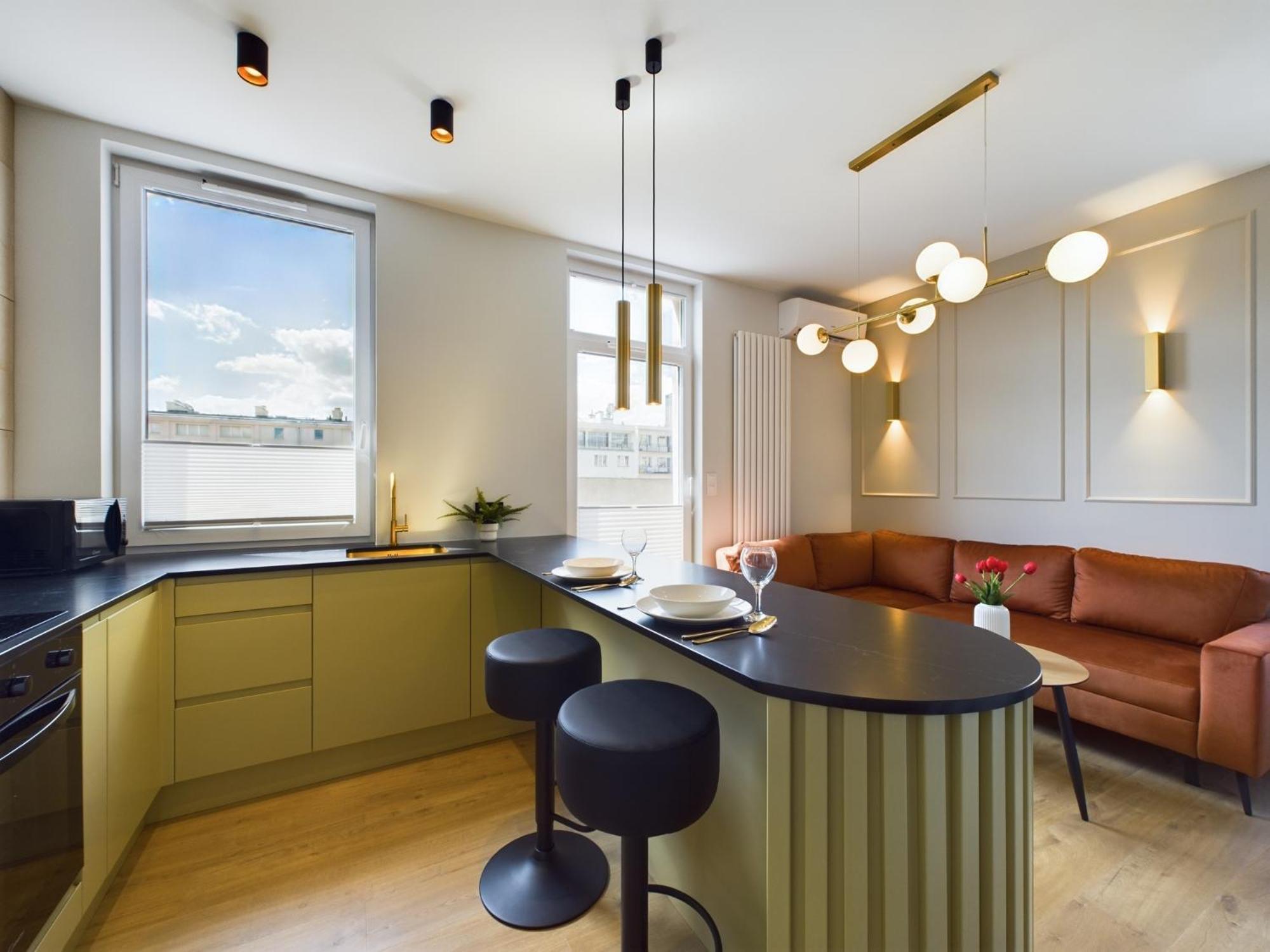 City Center Apartments Hoza By Noclegi Renters 华沙 外观 照片