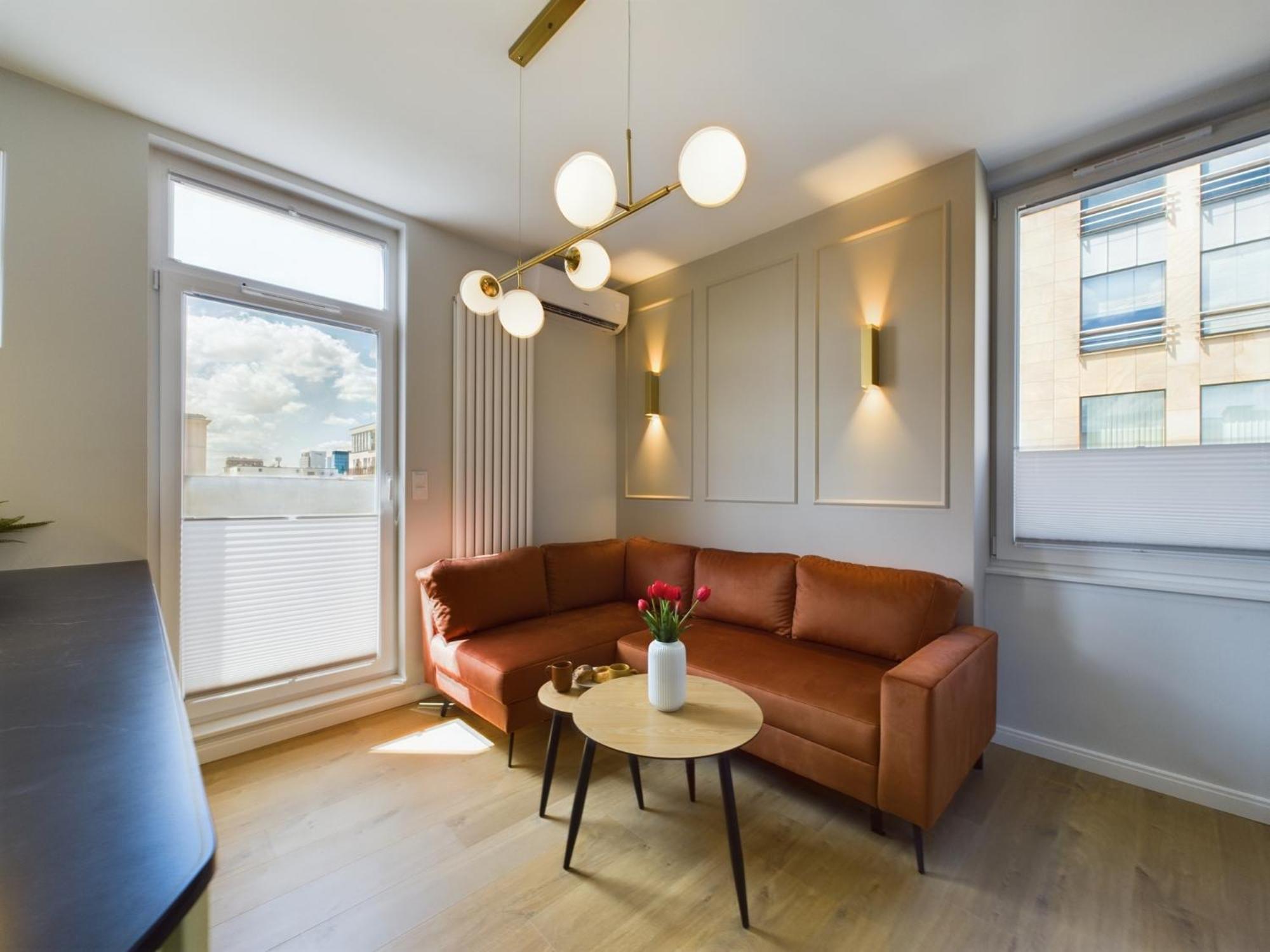 City Center Apartments Hoza By Noclegi Renters 华沙 外观 照片